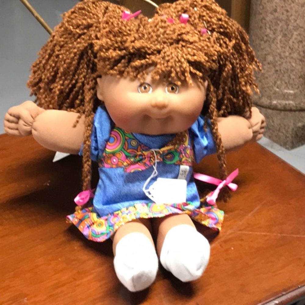 Cabbage Patch signed collectible.